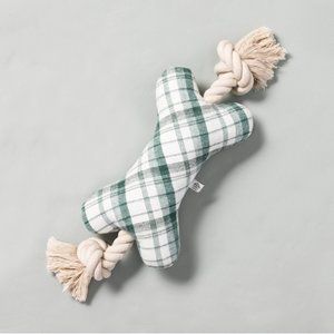 Plaid Rope-Bone Pet Toy, Hearth & Hand